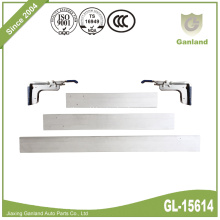 Aluminum Cargo Shoring Lock Plank With OEM Clamps